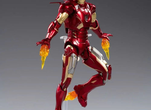 Load image into Gallery viewer, ZD Toys Marvel Avengers 1/10 Iron Man MK7 Action Figure with LIGHTING Function
