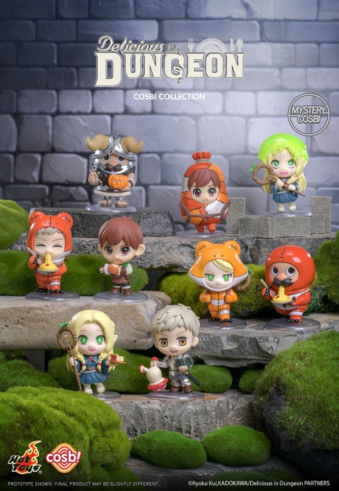 Hot Toys Delicious in Dungeon Cosbi Collection Full Set of 8 Figure