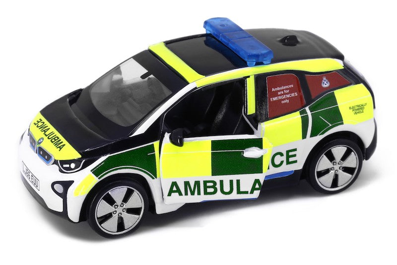 Tiny City UK17 Die-cast Model Car - BMW i3 Scottish Ambulance Service