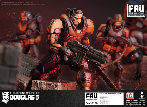 Load image into Gallery viewer, Acid Rain x Toy Alliance FAV-A138 Douglas Action Figure Set
