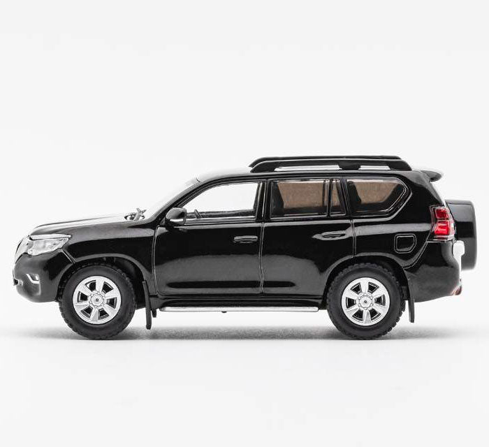 GCD 1/64 Toyota Land Cruiser Prado 150 Black (LHD) Diecast Model Car