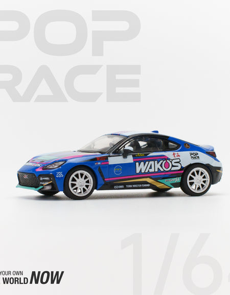 POPRACE 1/64 TMC WAKOS GR 86 MACAU GP 2023 Diecast Model Car