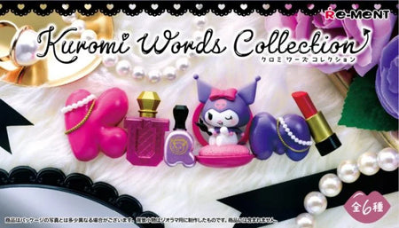 Re-ment Sanrio Kuromi Words Collection 6pcs Complete Box