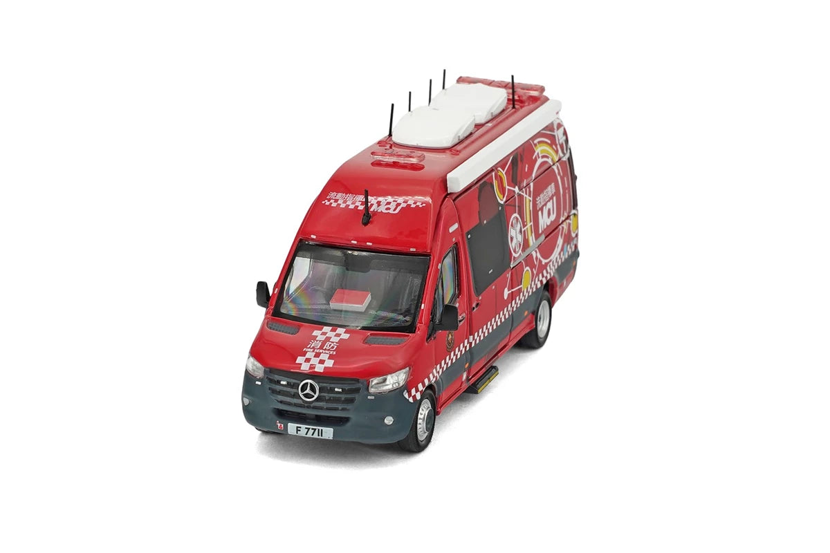 Tiny City Die-cast Model Car - MERCEDES-BENZ Sprinter FL HKFSD MCU (F7711)