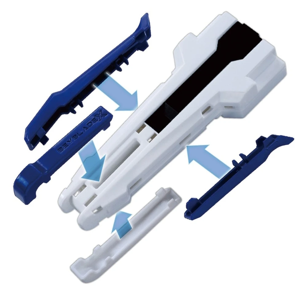 Takara Tomy Beyblade X BX-29 Custom Grip White Ver.