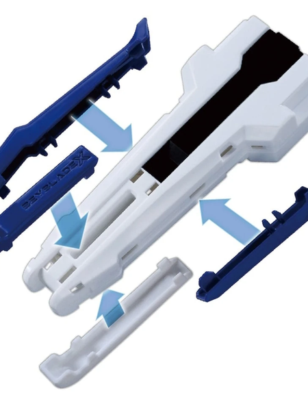 Takara Tomy Beyblade X BX-29 Custom Grip White Ver.