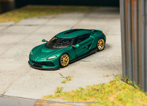 Load image into Gallery viewer, Tarmac Works 1:64 Koenigsegg Gemera  Green Die-cast Model Car
