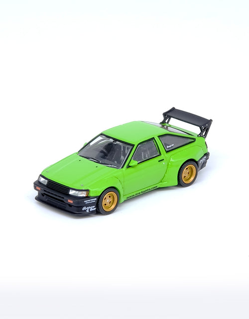 Load image into Gallery viewer, INNO64 1/64 TOYOTA AE86 Levin &quot;PANDEM ROCKET BUNNY&quot; Green Model
