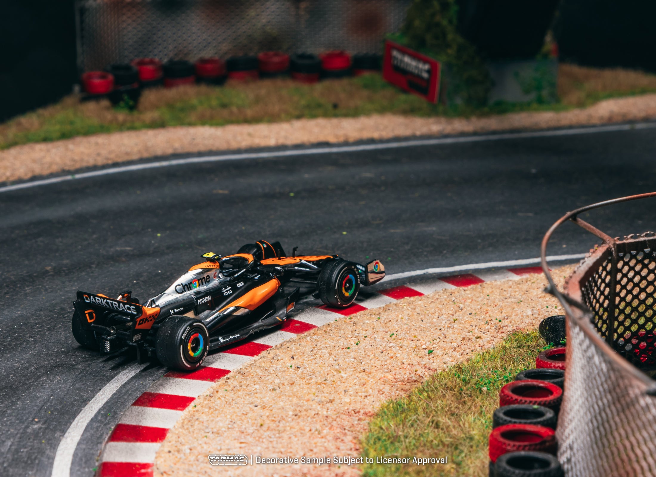 Tarmac Works 1/64 McLaren MCL60 British Grand Prix 2023 Lando Norris