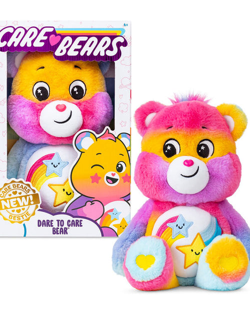Load image into Gallery viewer, Care Bears Basic Fun 14 inch Soft Plush Toy - Dare To Care Bear
