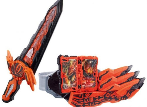 Load image into Gallery viewer, Bandai DX Henshin Belt Mumeiken Kyomu Haken Bladriver Henshin Kamen Rider Saber
