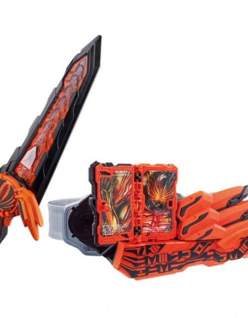 Load image into Gallery viewer, Bandai DX Henshin Belt Mumeiken Kyomu Haken Bladriver Henshin Kamen Rider Saber
