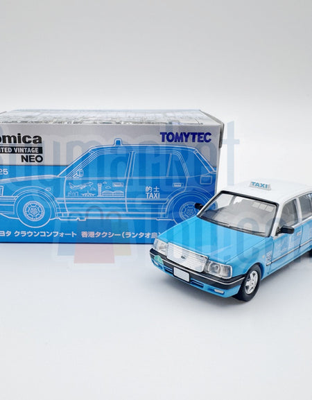 Takara Tomy Tomytec Limited Vintage NEO Toyota Crown Comfort HK Taxi Blue