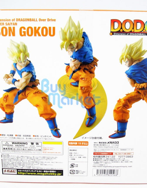 Load image into Gallery viewer, MegaHouse Dimension of Dragonball Z Overdrive: Super Saiyan Son Goku Figure DOD
