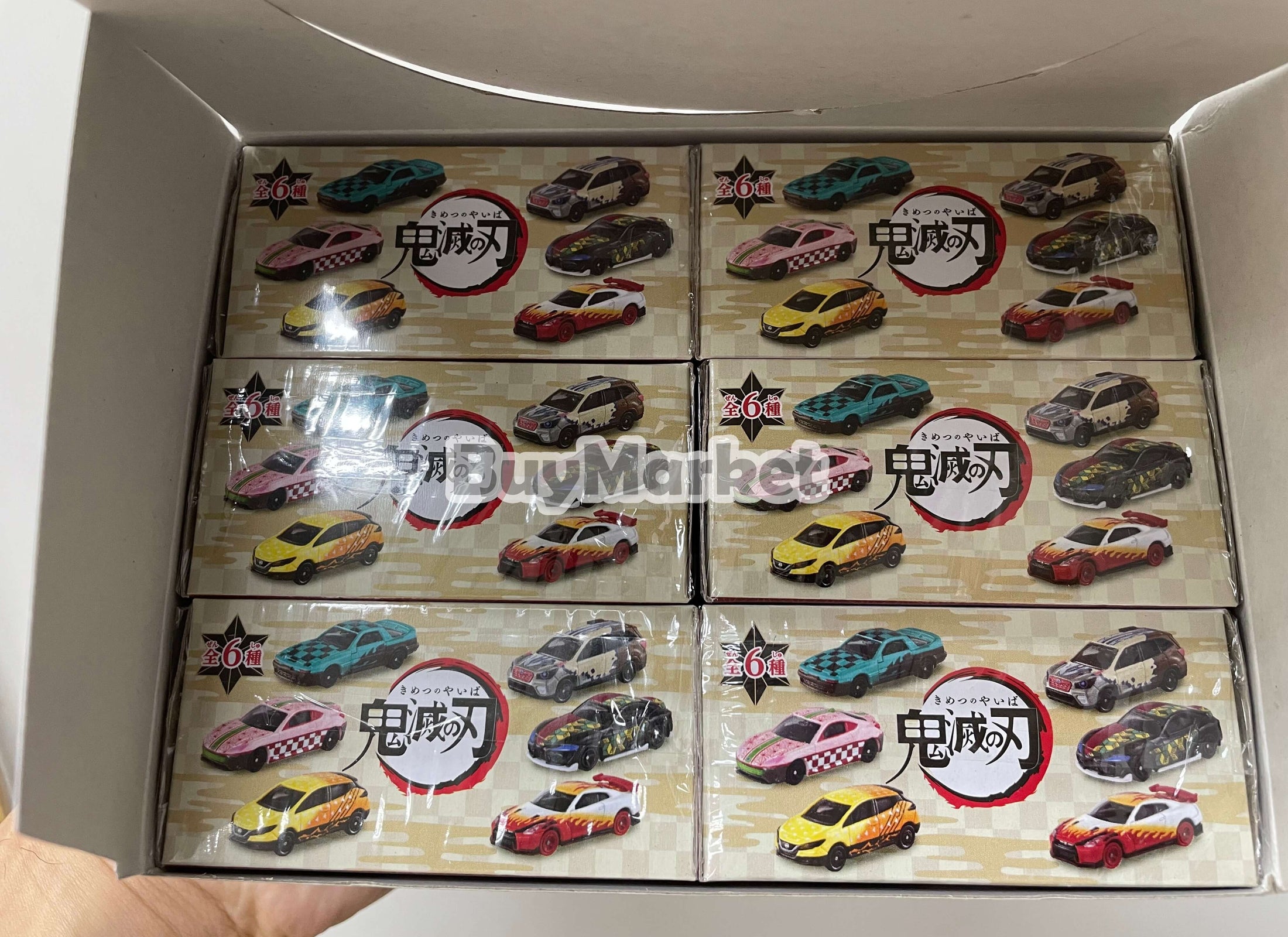 Takara Tomy Dream Tomica Demon Slayer Lottery (Asia Ver.) Full Set of 6 Car