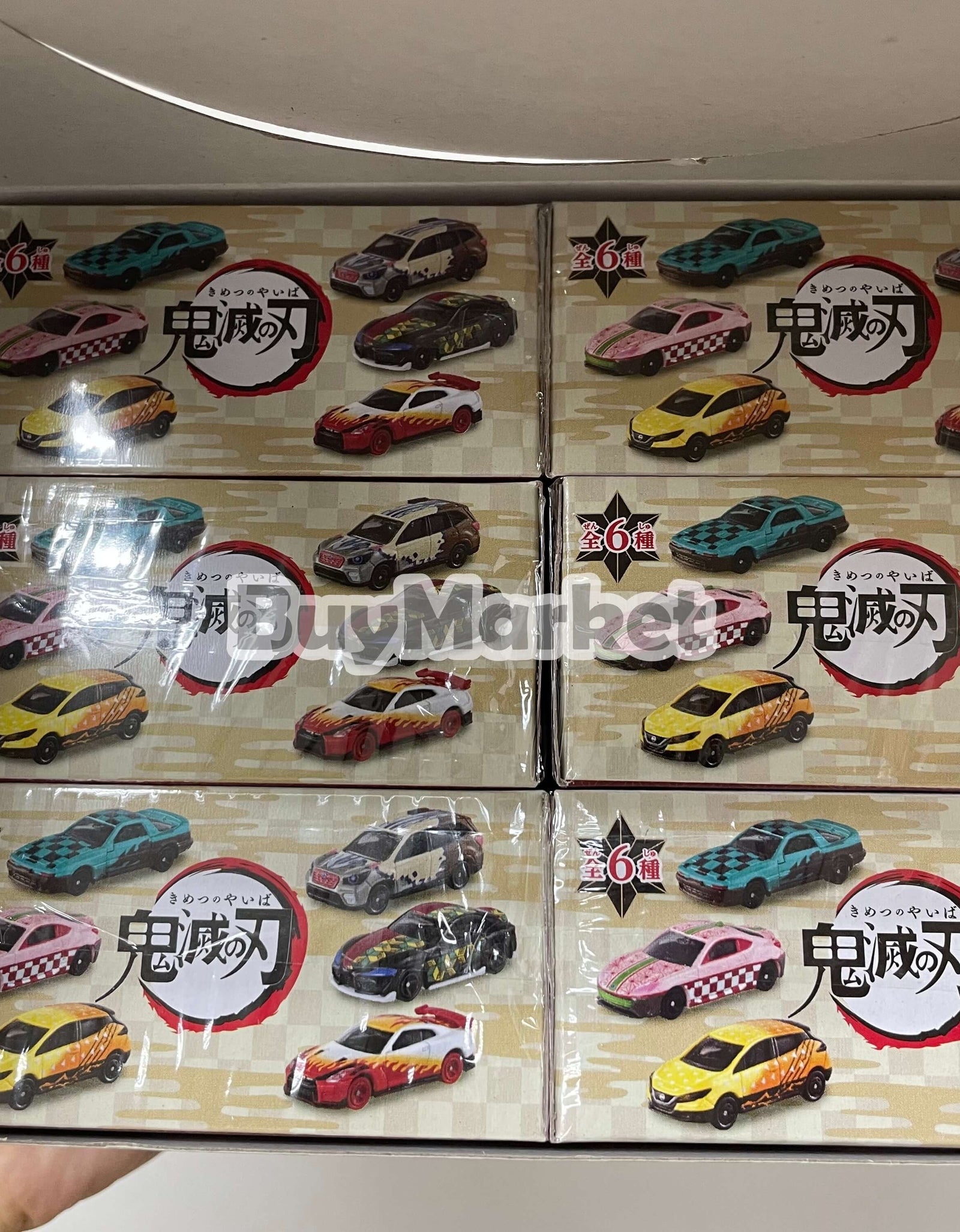 Takara Tomy Dream Tomica Demon Slayer Lottery (Asia Ver.) Full Set of 6 Car