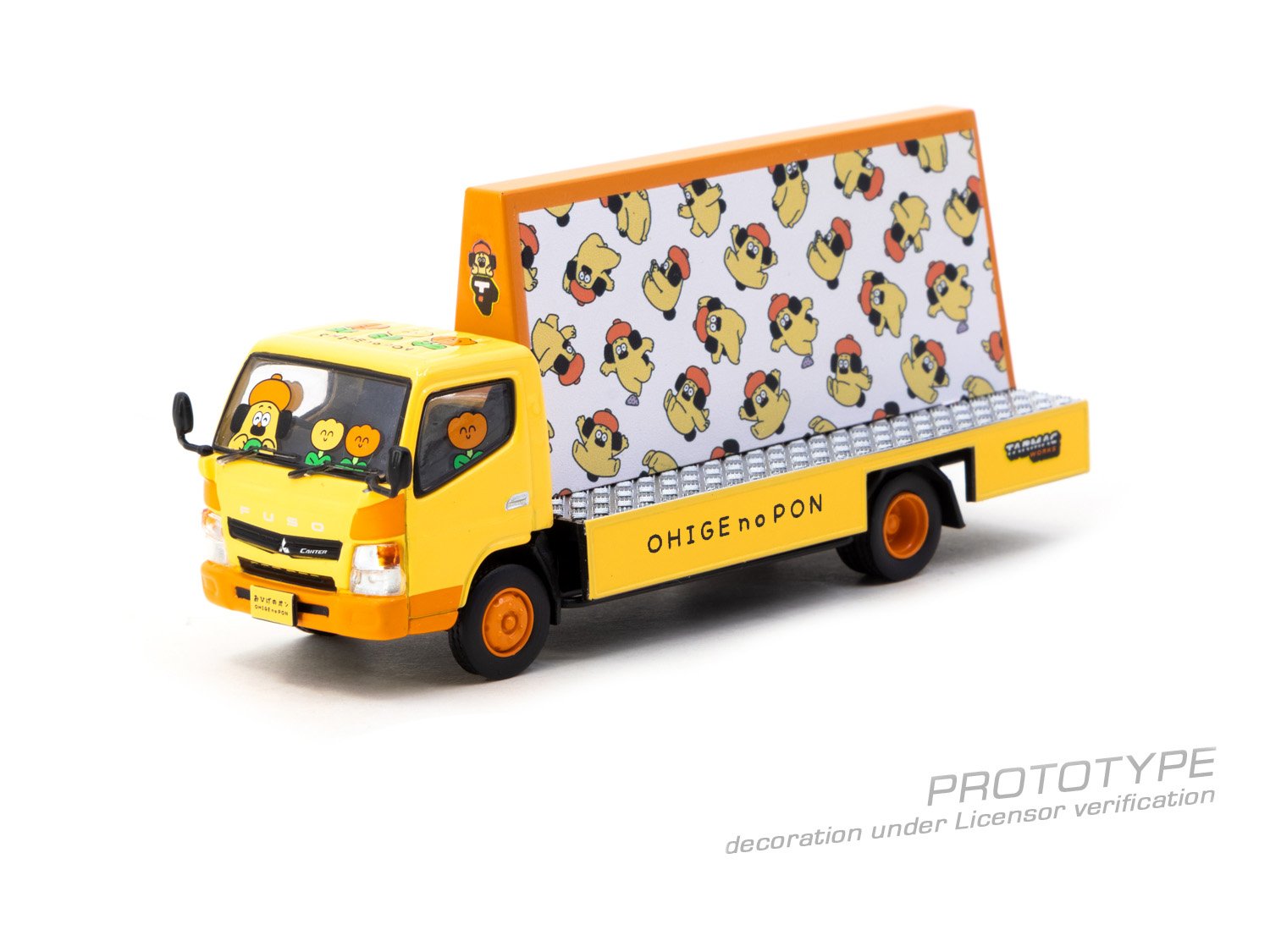Tarmac Works 1:64 Mitsubishi Fuso Canter OHIGEnoPON Diecast model car