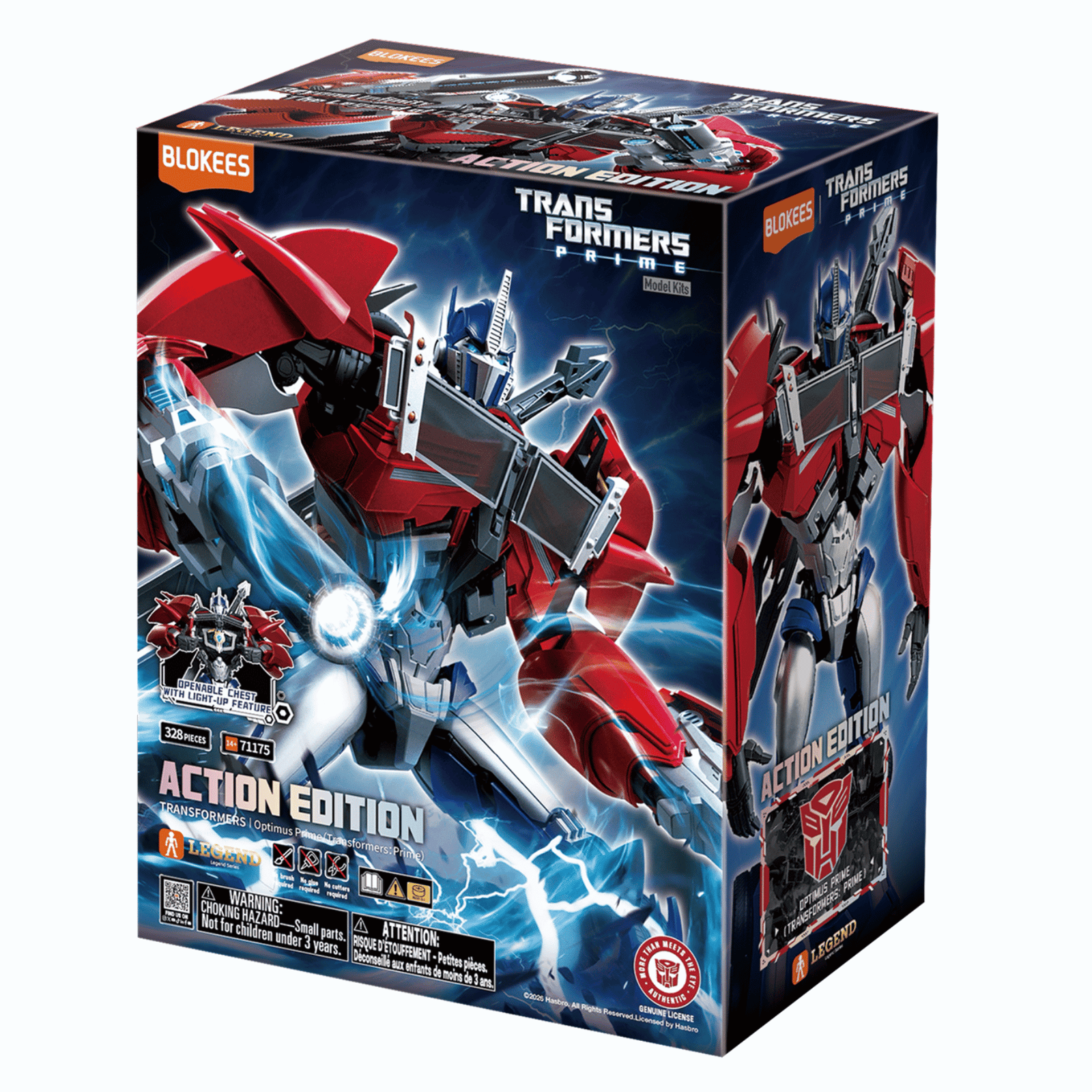 Blokees Transformers Action Edition 06 AE06 Optimus Prime Limited Model Kit