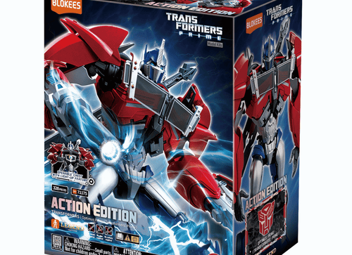 Load image into Gallery viewer, Blokees Transformers Action Edition 06 AE06 Optimus Prime Limited Model Kit
