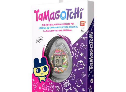 Load image into Gallery viewer, Bandai Original Tamagotchi - GEN1 Kuchipatchi Comic Book Electric Pet
