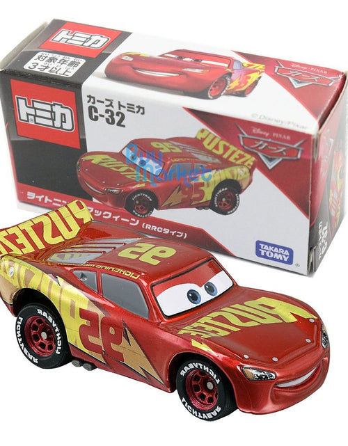 Load image into Gallery viewer, Tomica Takara Tomy Disney CARS  C-32 Lightning McQueen (RRC) Diecast Toy car

