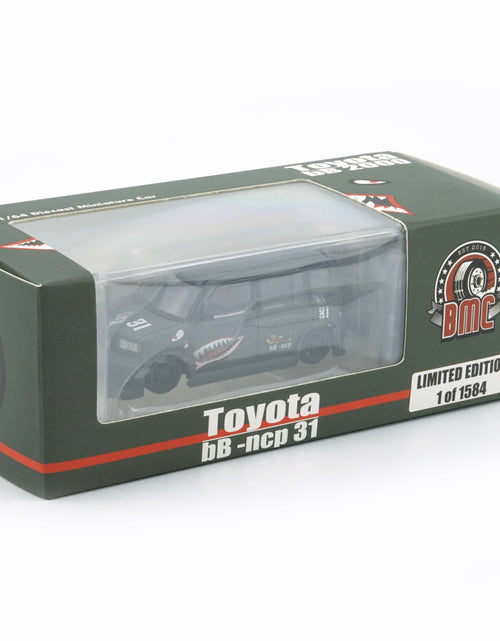 Load image into Gallery viewer, BMC 1/64 Toyota 2000 bB - Matte Green + P40 Tiger Pattern (RHD) LTD
