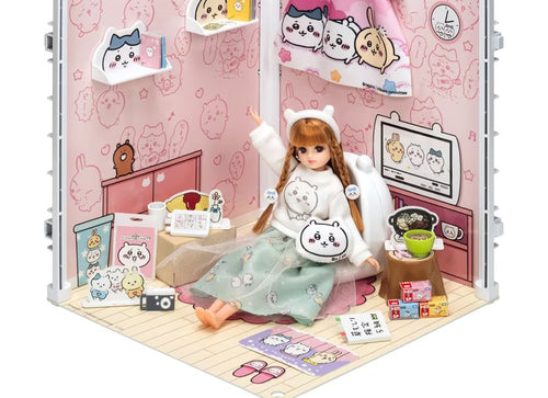 Load image into Gallery viewer, Takara Tomy Licca Chan Licca House A Lot of Chiikawa 2way Room Playset (NO DOLL)
