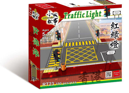 Load image into Gallery viewer, Royal Toys Building Blocks City Story Bricks RT23: Traffic Light (190 Pcs/Pzs)
