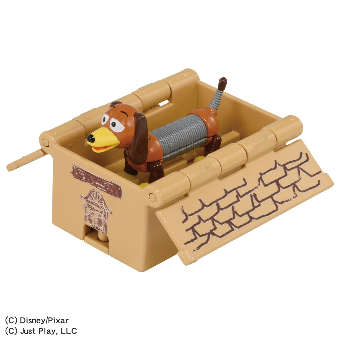 Takara Tomy Dream Tomica Toy Story 5 SP Ride On Slinky Dog & Cardboard Toy Box