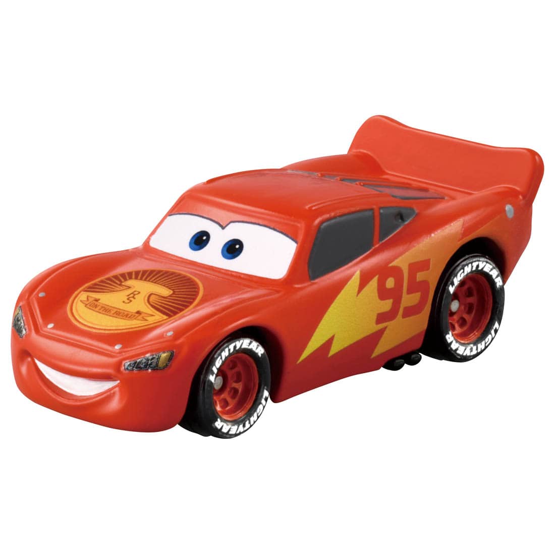 Takara Tomy Disney Tomica PIXAR CARS C-34 Lightning McQueen Diecast (Road Trip)