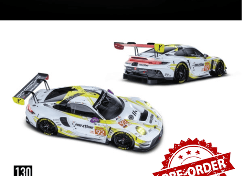 Load image into Gallery viewer, (Pre-order) Trends Hobby 1/64 Diecast Porsche 911 GT3 R- LeMans 24H 2024 #92
