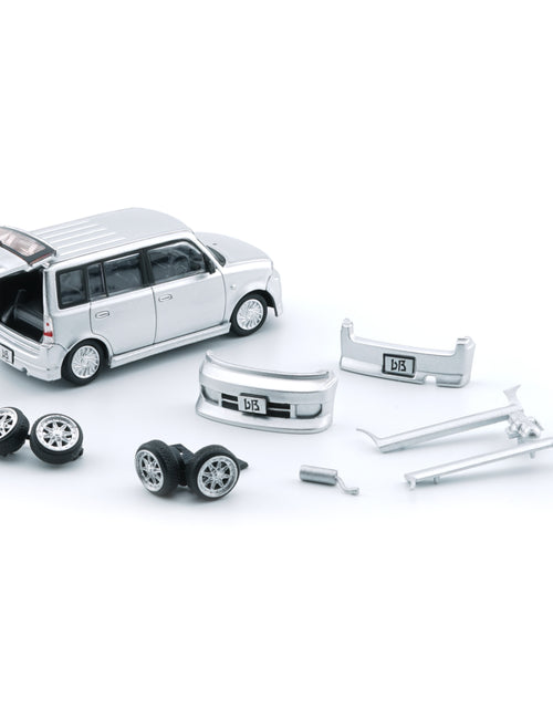 Load image into Gallery viewer, BMC 1/64 Toyota 2000 bB Silver (RHD) Diecast Model Car
