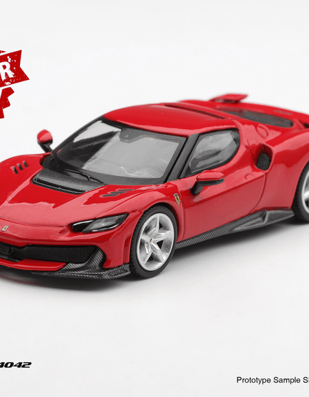 (Pre-order) BBR 1/64 Ferrari 296 Speciale Rosso Corsa (Red) Diecast Model Car