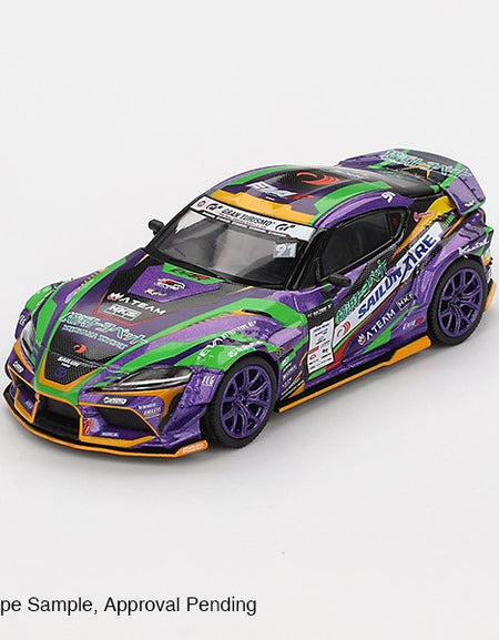 Mini GT #951 "Toyota GR Supra KUHL 2021 D1GP EVANGELION RACING D1