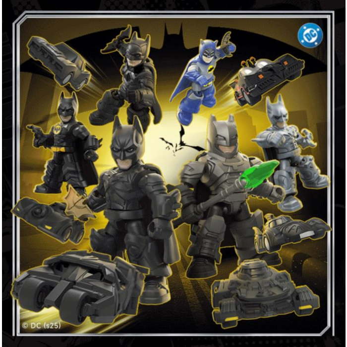 Blokees DC Comics - Defender 01 Batman Blind Box Figure Full set of 12