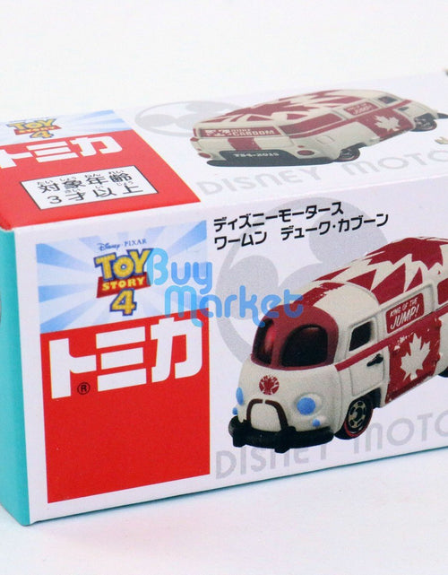 Load image into Gallery viewer, Takara Tomy Tomica Disney Pixar Motors Toy Story 4 Duke Caboom Mini Diecast Car

