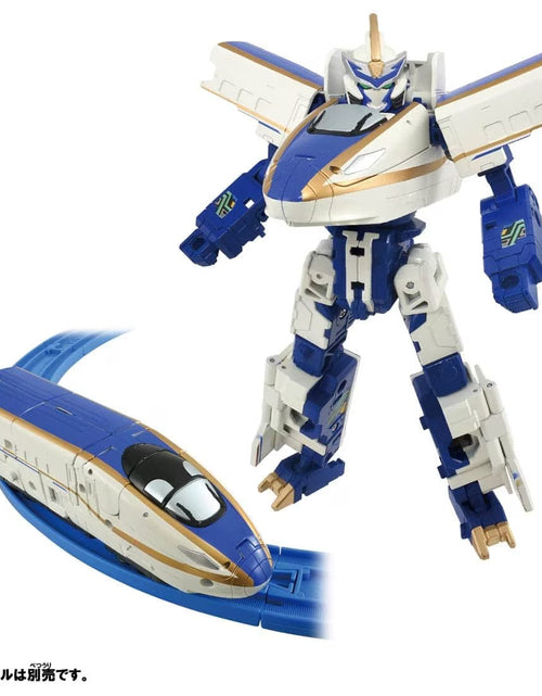 Load image into Gallery viewer, Takara Tomy Plarail Shinkansen Deformation Robot SHINKALION CW E7 Kagayaki
