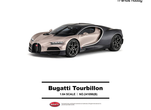 Load image into Gallery viewer, (Pre-order) Trends Hobby 1/64 - #241098(B) Bugatti Tourbillon - Dore
