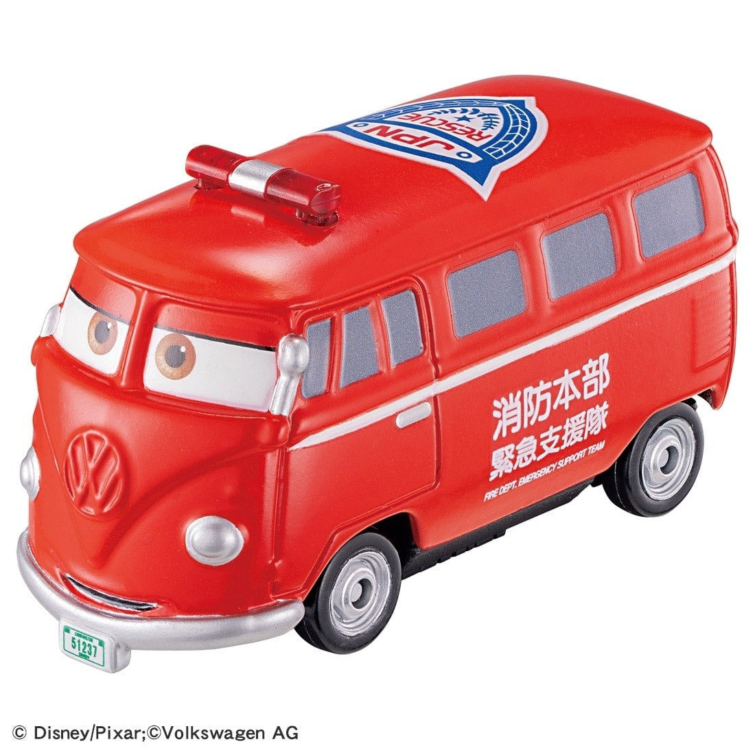Takara Tomy Disney Tomica PIXAR CARS C-19 Fillmore (Fire Command Vehicle Type)