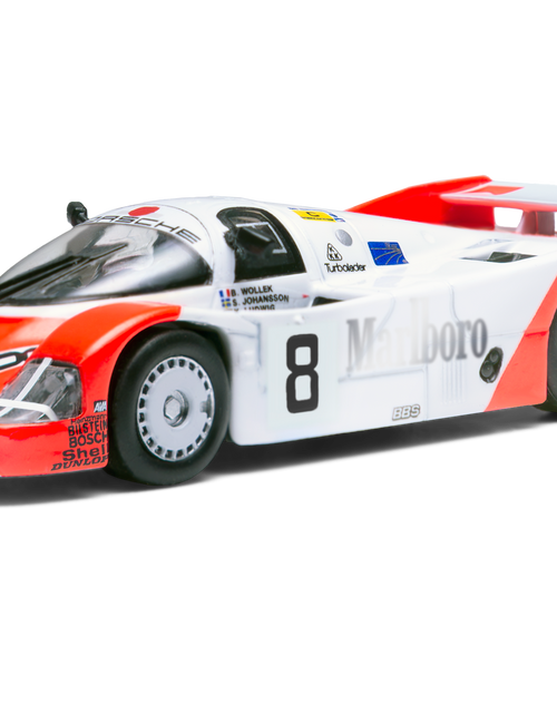 Load image into Gallery viewer, (In Stock) Sparky X Tiny Porsche 956 No.8 6th 24H Le Mans 1983 B.Wollek K.Ludwi
