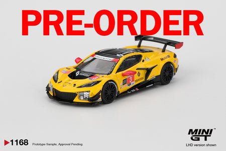 (Pre-order) MINI GT #1168 Chevrolet Corvette Z06 GT3.R #3  Corvette Racing