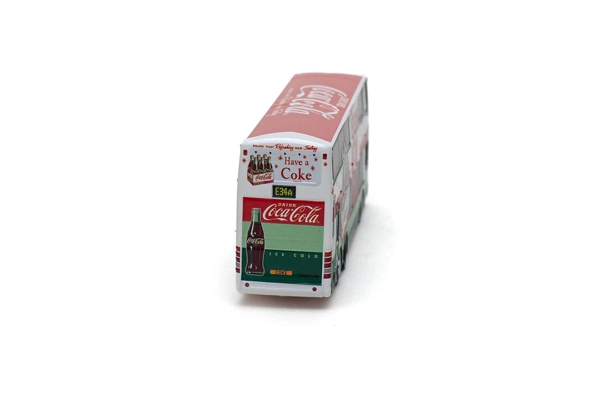 Tiny City Die-cast Model Car 1/110 Centroliner Bus Coca-Cola