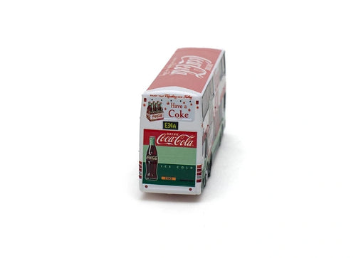 Load image into Gallery viewer, Tiny City Die-cast Model Car 1/110 Centroliner Bus Coca-Cola
