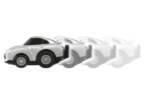 Load image into Gallery viewer, Takara Tomy Tomica ChoroQ Pull Back Diecast Model Car: e-01 Nissan GT-R (R35)
