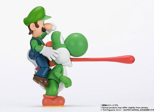 Load image into Gallery viewer, Bandai S.H.Figuarts Mario YOSHI [Re:PACKAGE] Action Figure Set [YOSHI ONLY]
