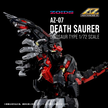 Takara Tomy Zoids AZ-07 Death Saurer (Unassembled Kit) Model Kit