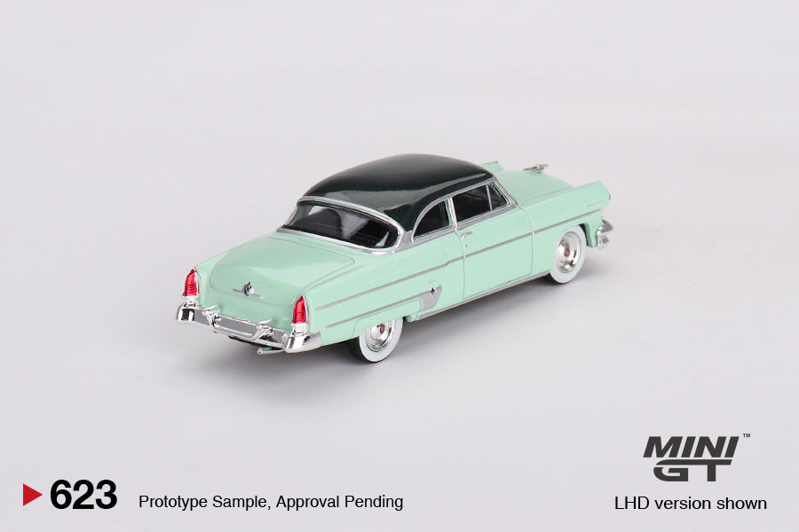 Mini GT #623 Lincoln Capri 1954  Parklane Green / Bloomfield Green