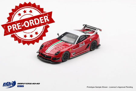 (Pre-order) BBR 1/64 Ferrari 599XX EVO #24 Diecast Model Car