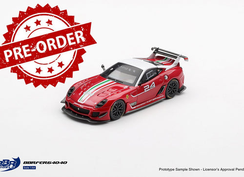 Load image into Gallery viewer, (Pre-order) BBR 1/64 Ferrari 599XX EVO #24 Diecast Model Car
