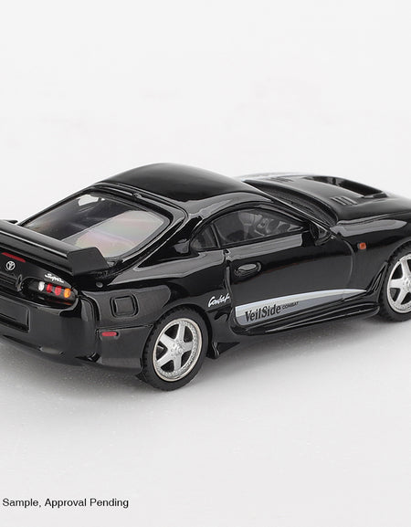 MINI GT #1107 Toyota Supra VeilSide Combat V-II Black RHD Model Car
